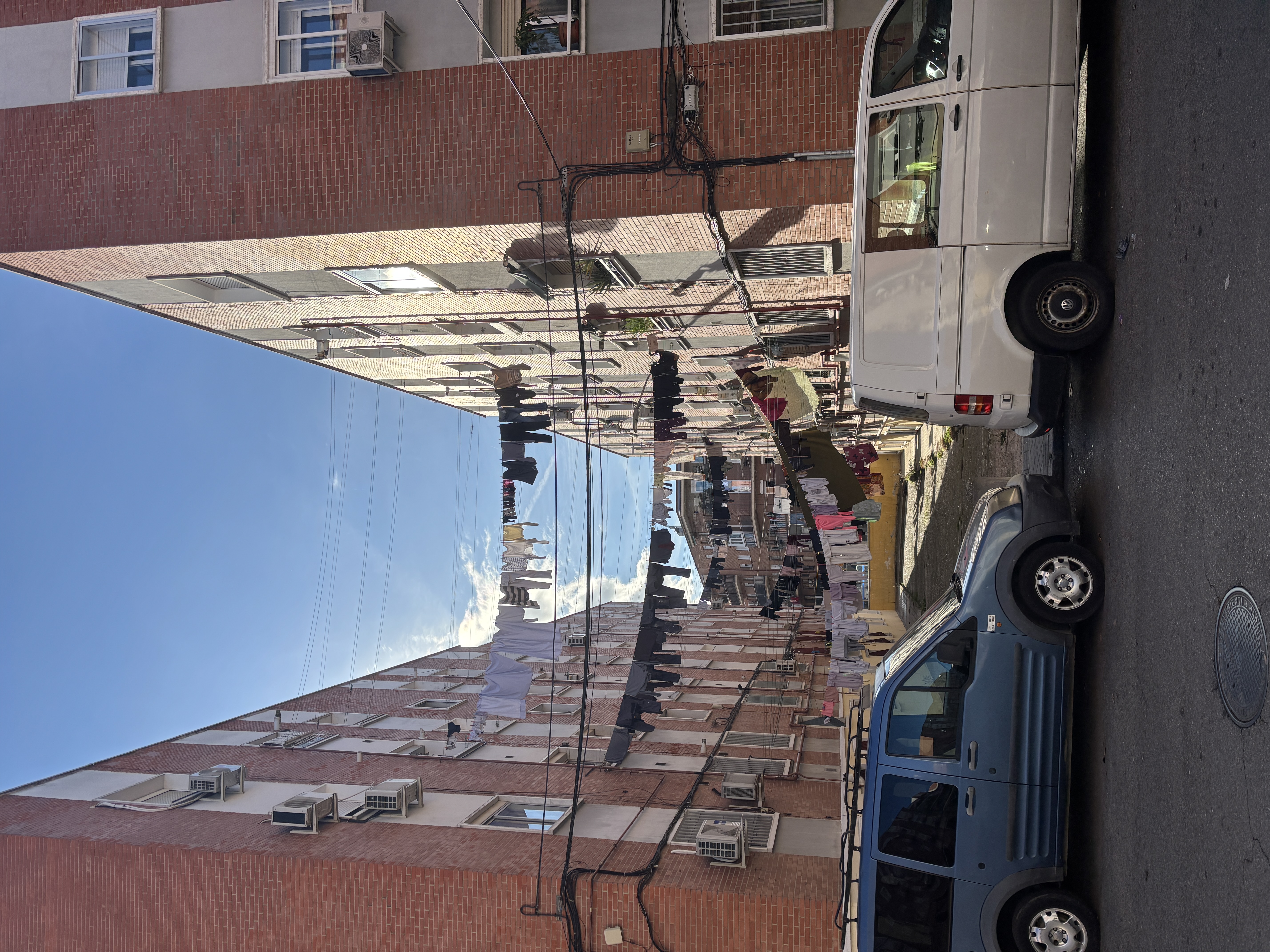 Clothes Drying in Alleyway 
