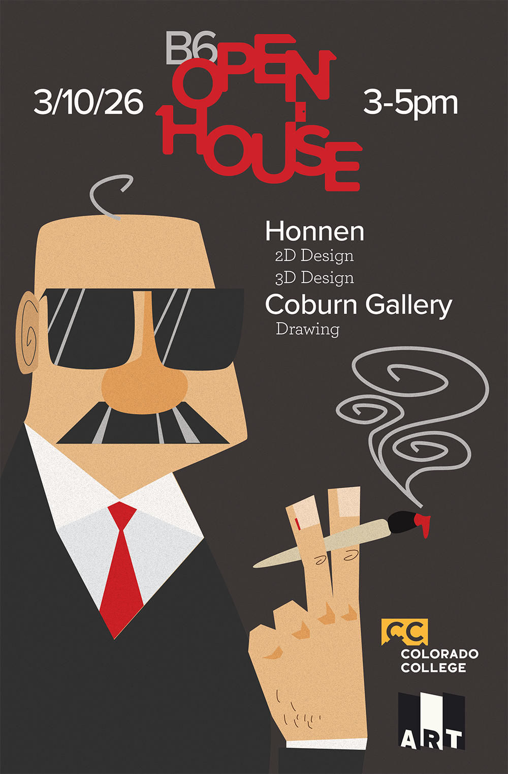 Block 6 Open House Poster