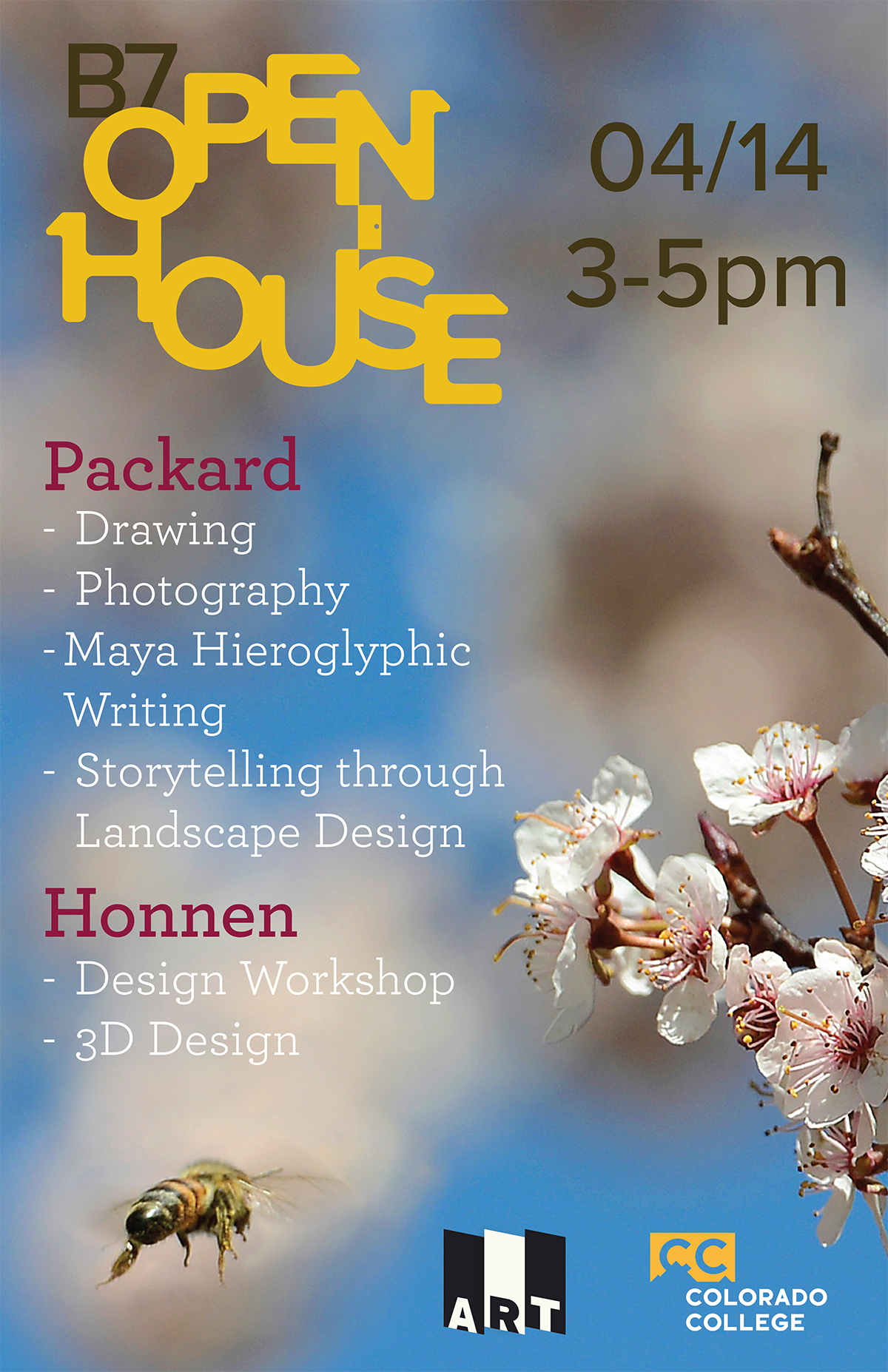 Block 7 Open House Poster