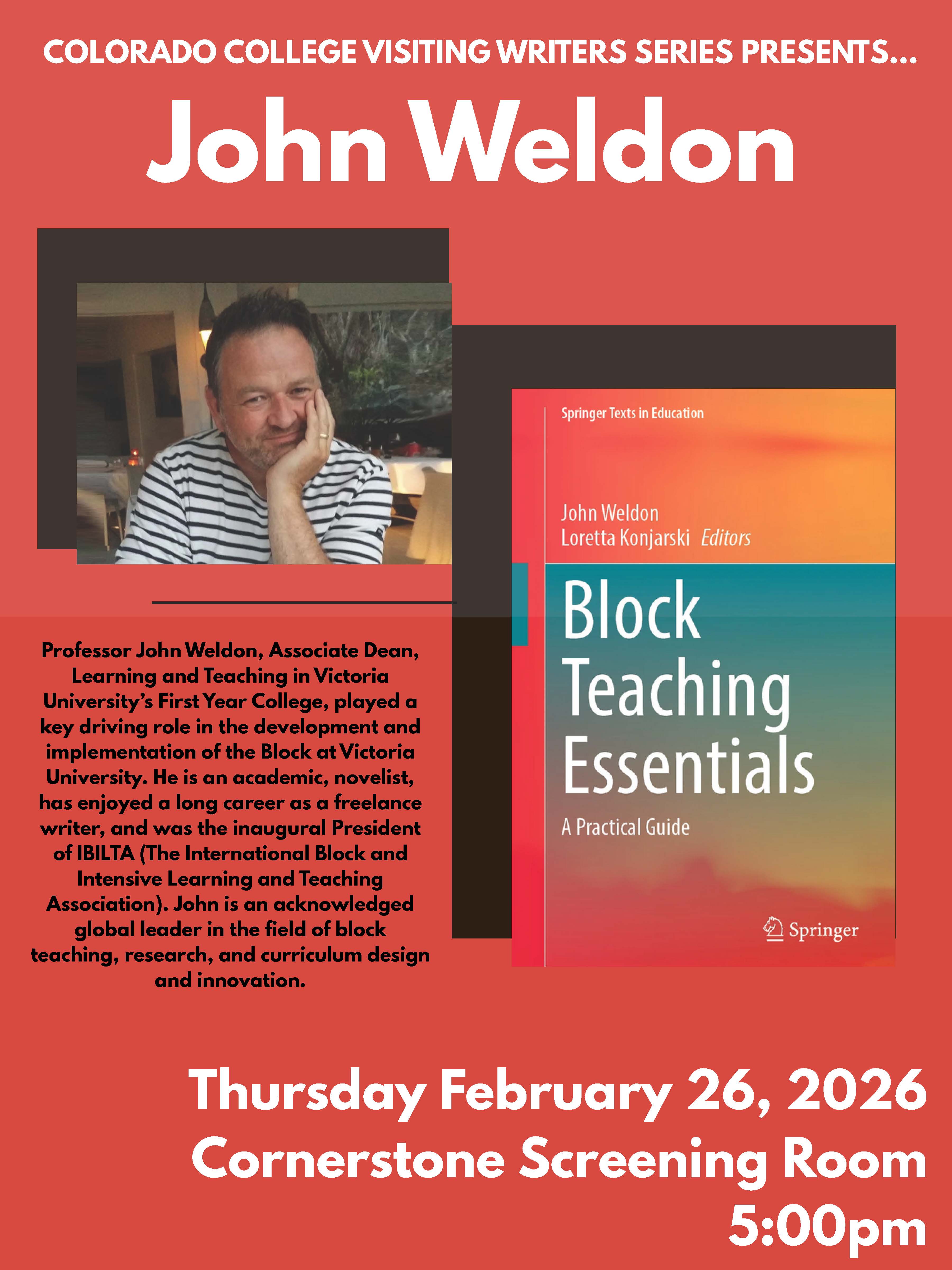 Wedlon and a cover of his book