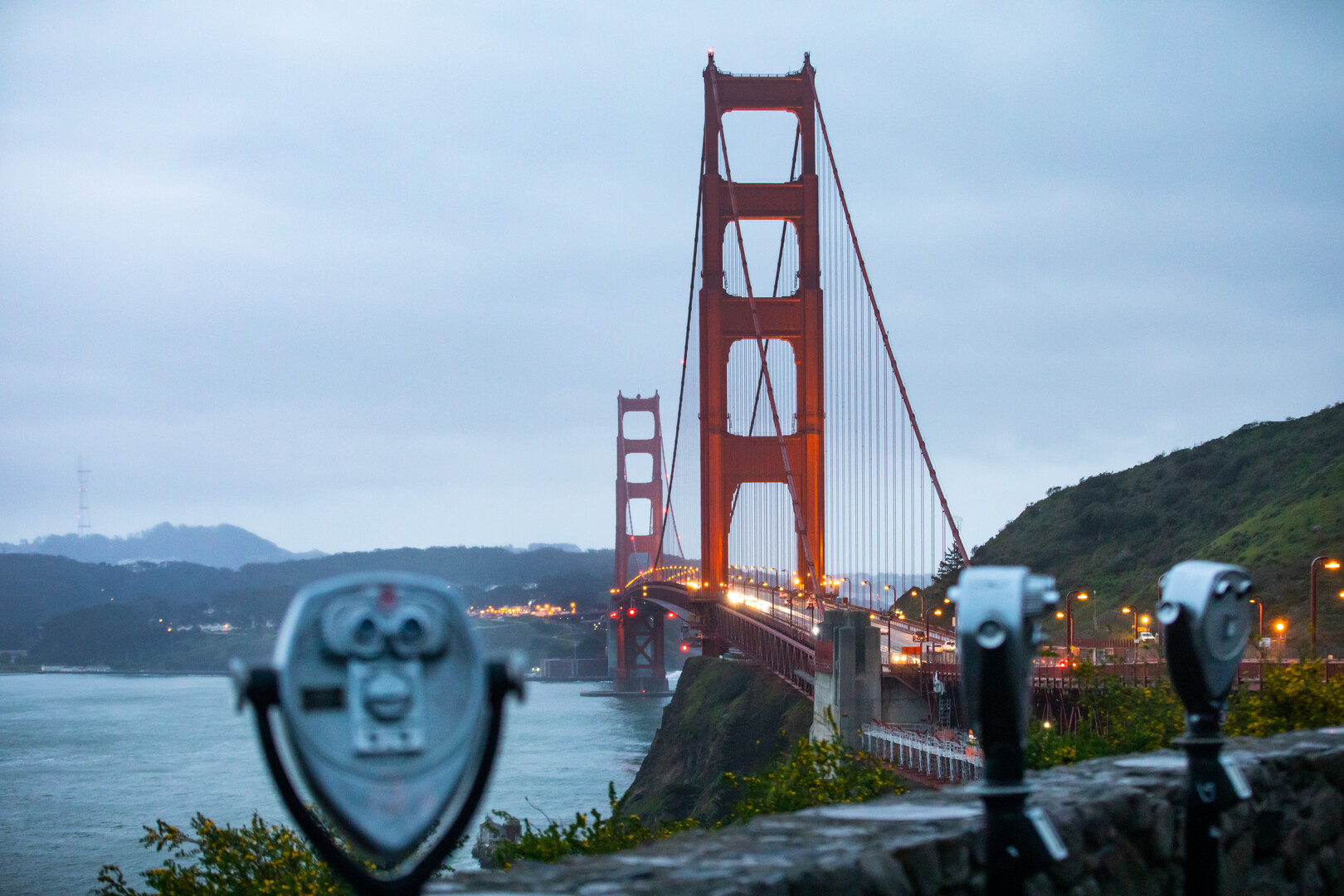 The Golden Gate Bridge on March 28, 2023. Photo by Mila Naumovska '26.