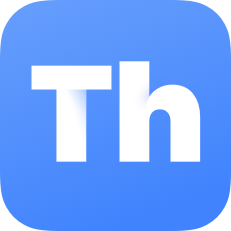 The blue logo of Thorium Reader