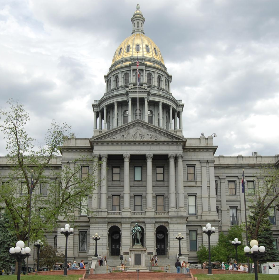 A View of the Colorado State Capital