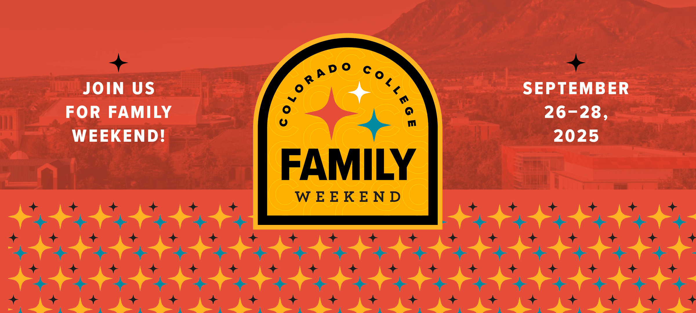 Join Us for Family Weekend